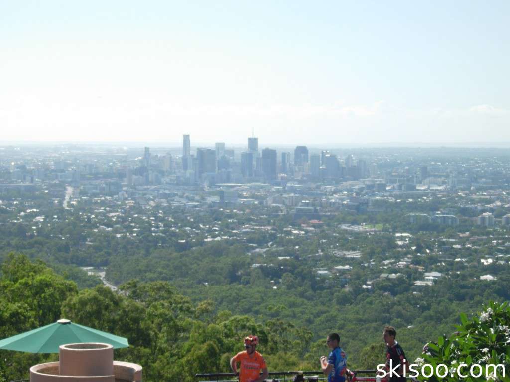 Brisbane vue du mont Coot-Tha