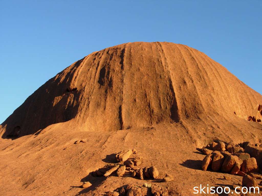 Un des sommets d'Uluru